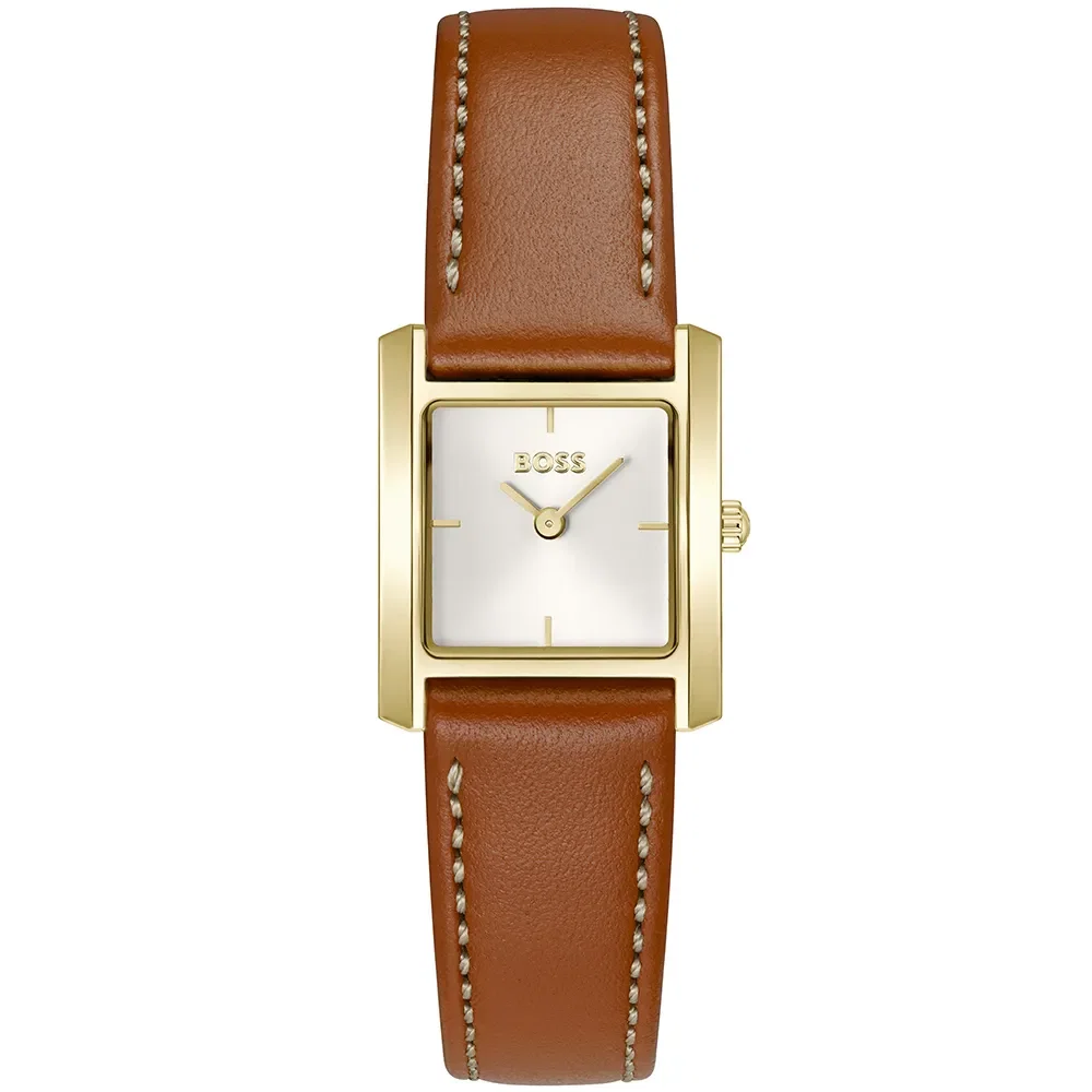 Relógio Boss Lucy Scala Feminino em Couro Marrom 1502846