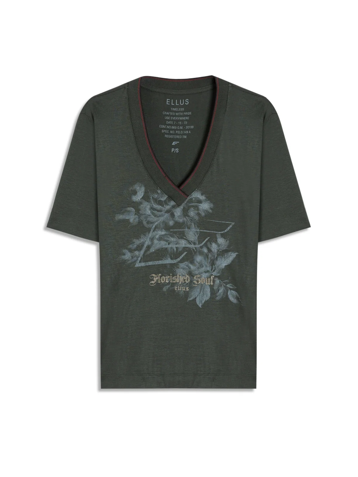 Blusa Easa Florished Soul Floresta