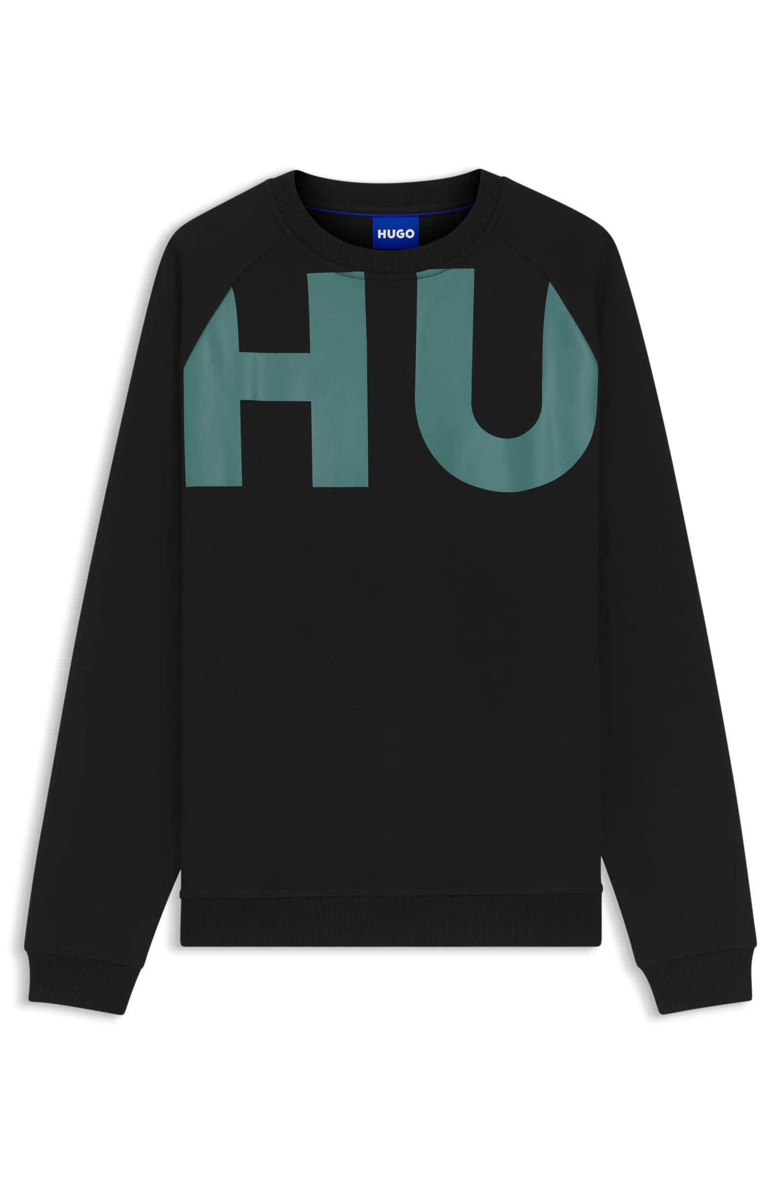 Moletom De Ajuste Oversized Em Terry De Algodão Com Logo