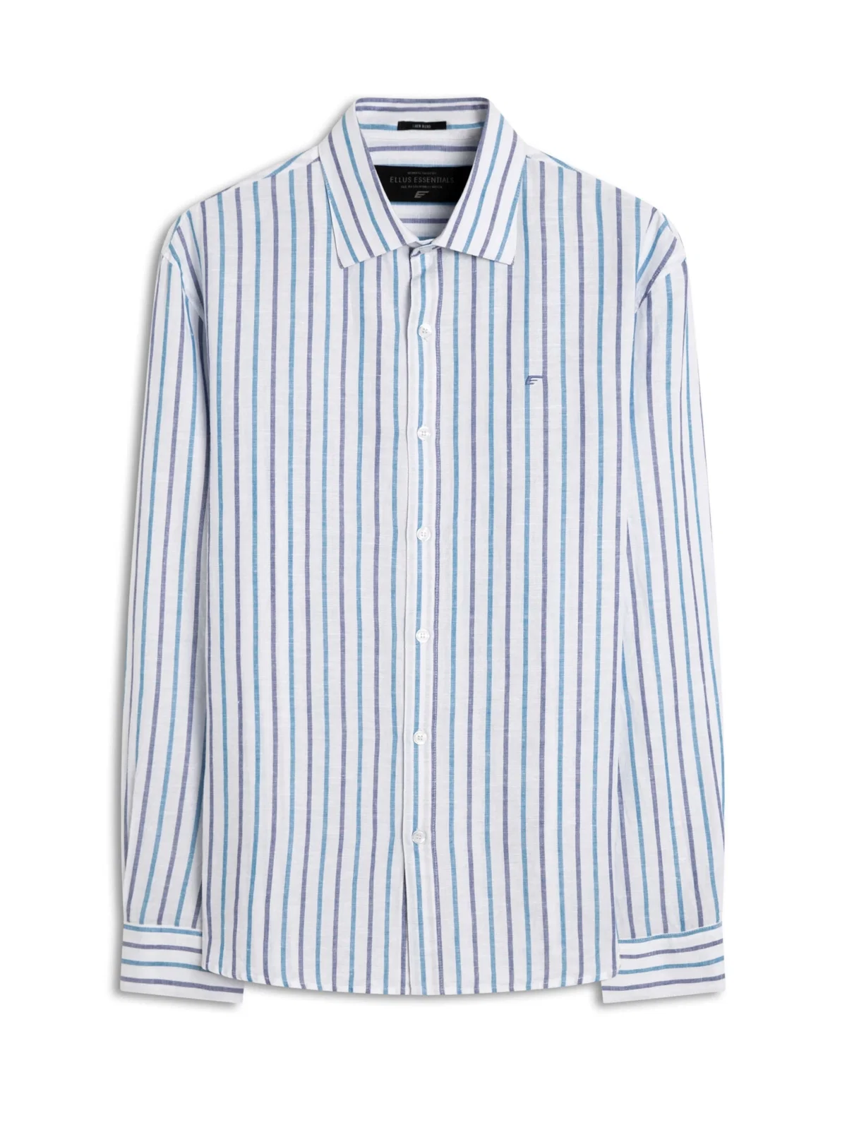 Camisa Linho Sea Class Italian Azul Bic