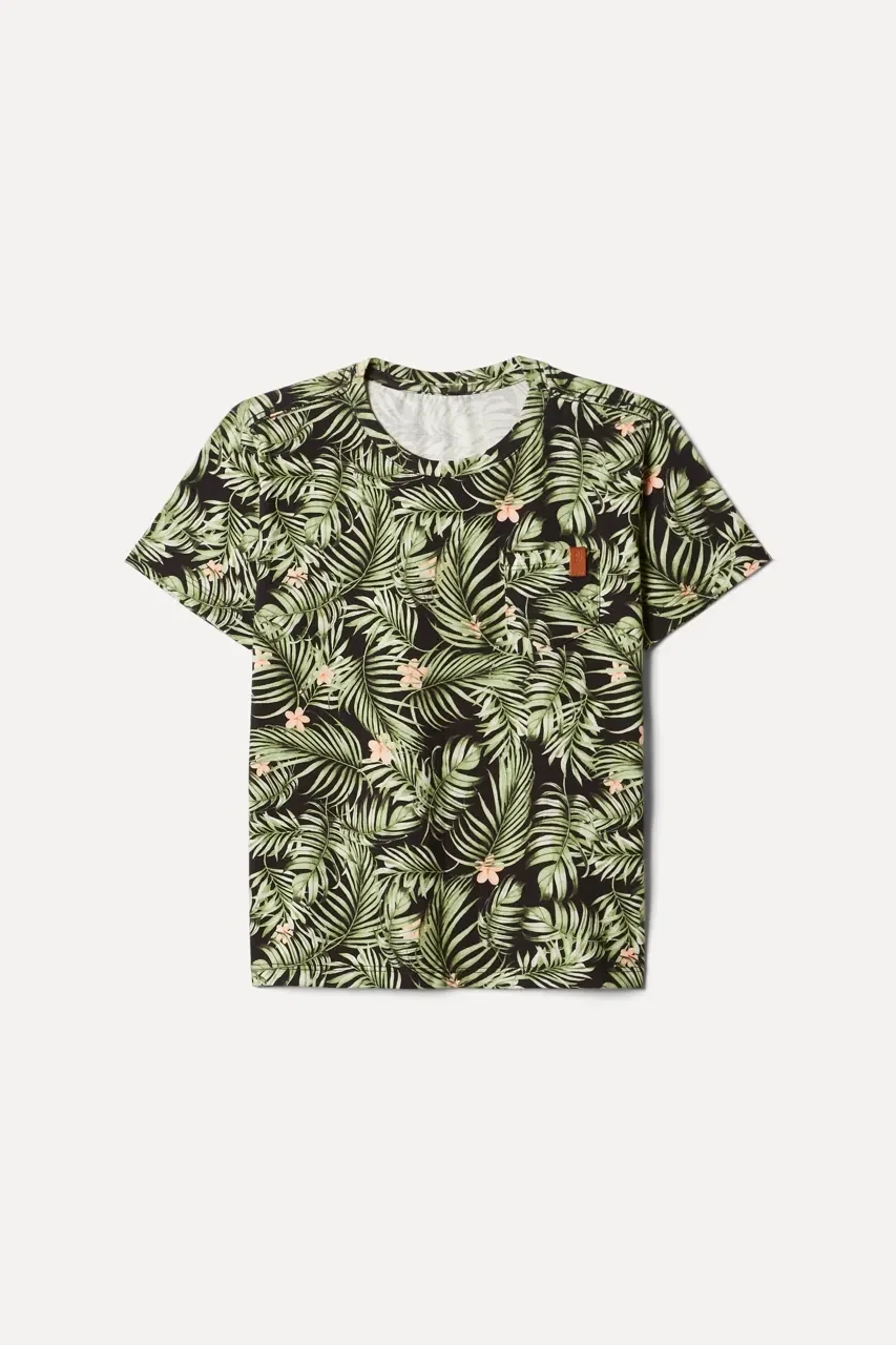 Camiseta Mini Sm Fullprint Emmy — imagem 1