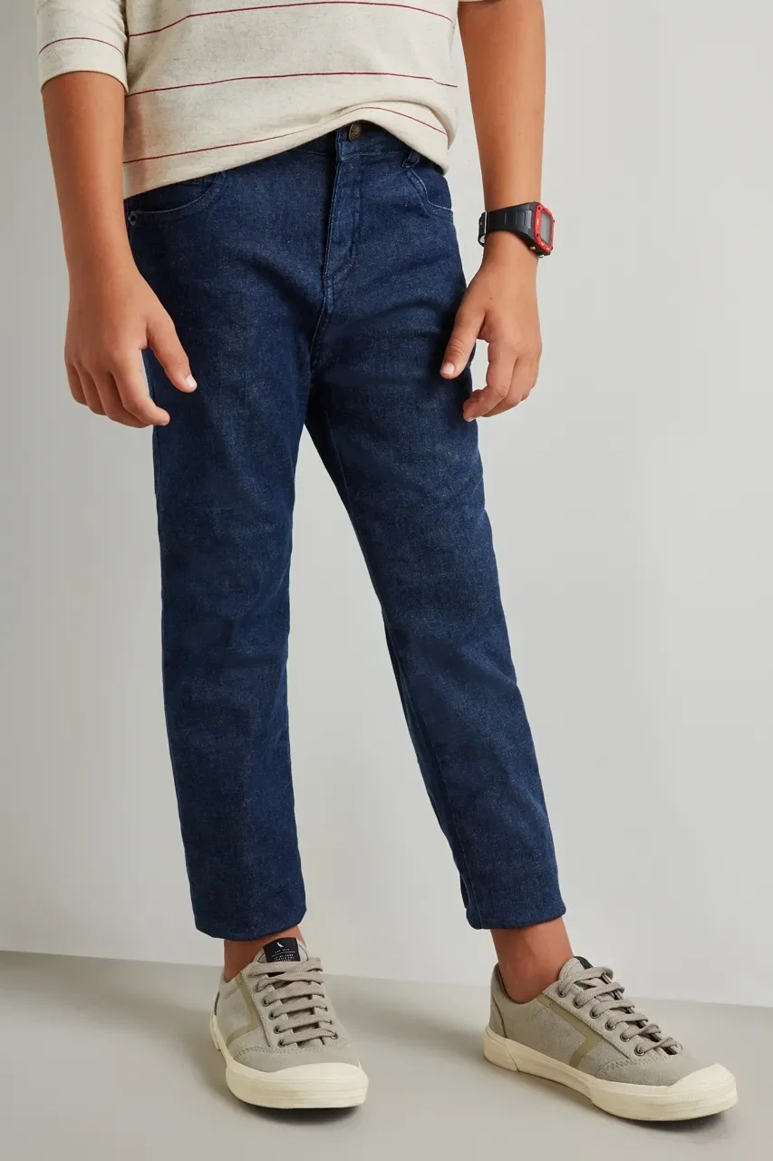 Calça Mini Sm Jeans Forrada