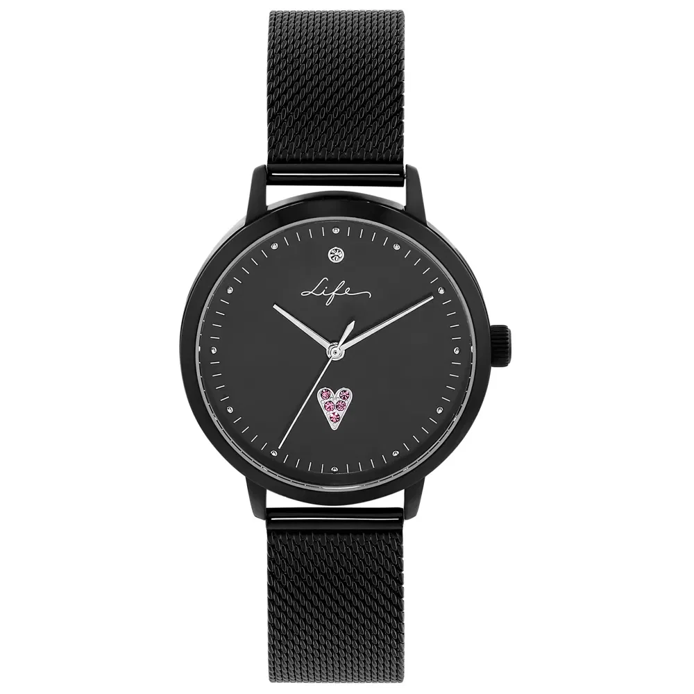 Relógio Life Cuore Feminino Aço Preto — imagem 1