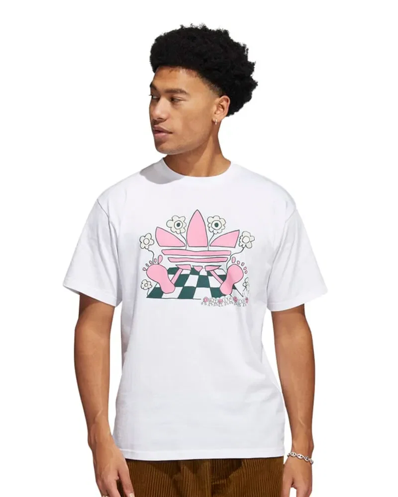 Camiseta Adidas Cartoon Trefoil Masculina