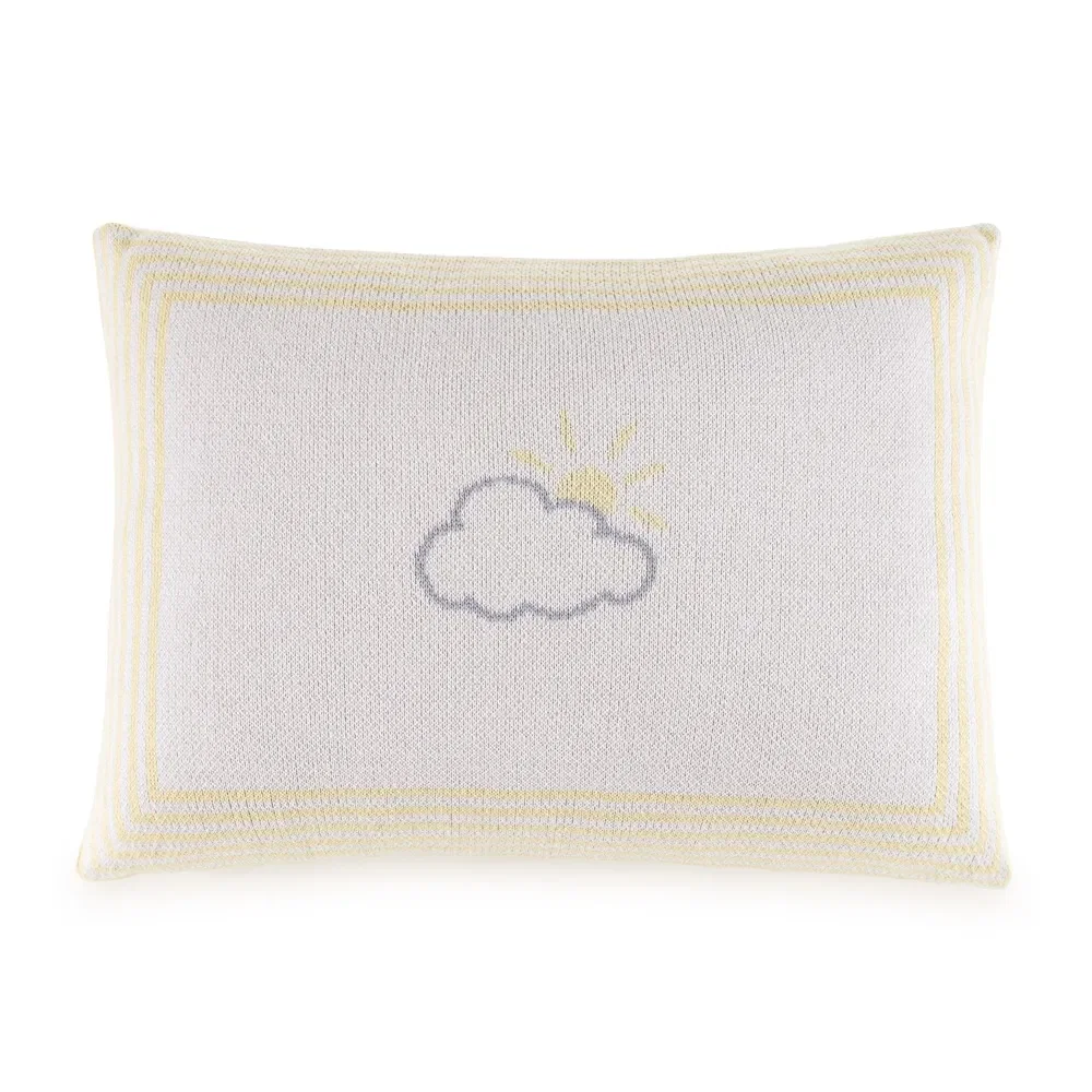 Almofada Baby em Tricot de Algodão 300 Fios Volpino