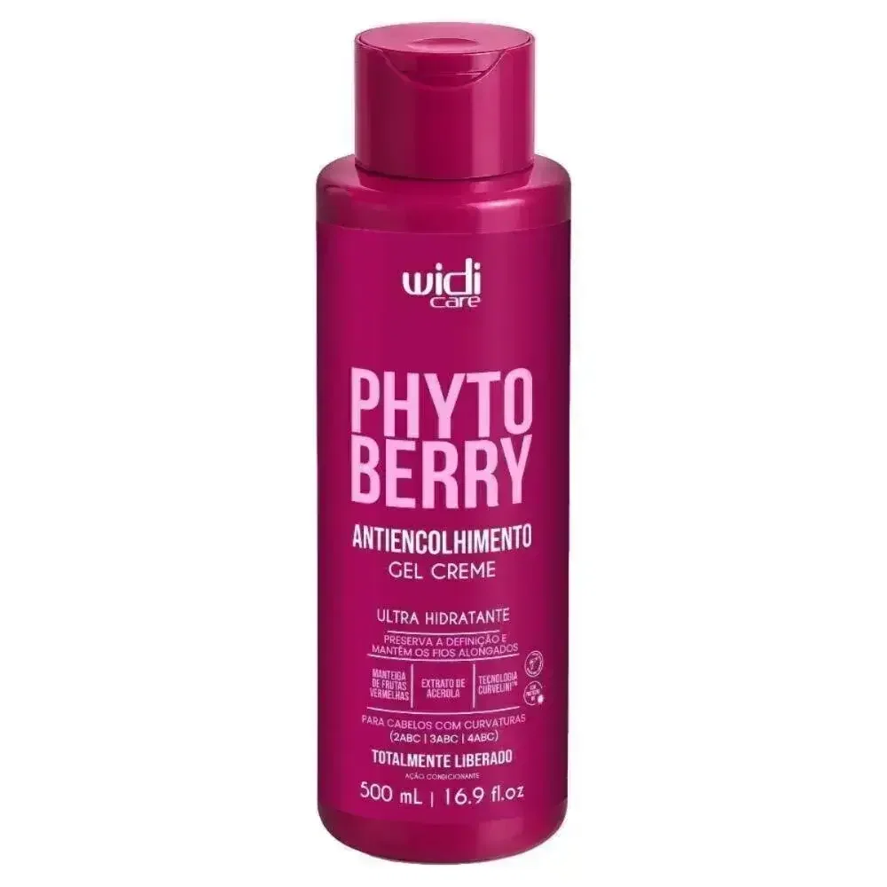 Gel Creme Widi Care PhytoBerry Antiencolhimento 500ml