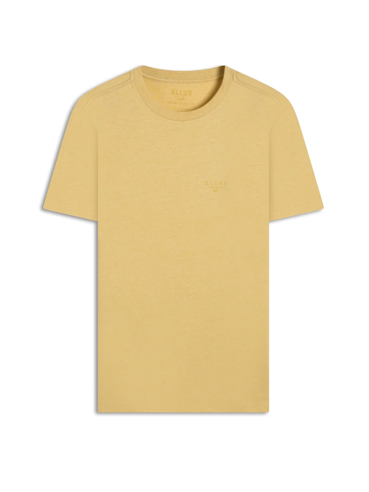 T-Shirt Linen Ellus Classic Amarelo — imagem 1