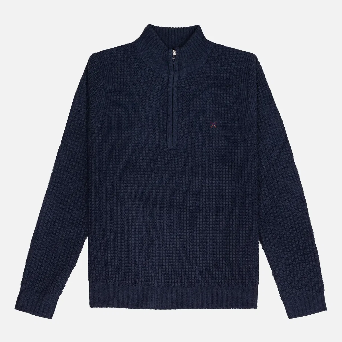 Tricot Waffer com Ziper — imagem 1