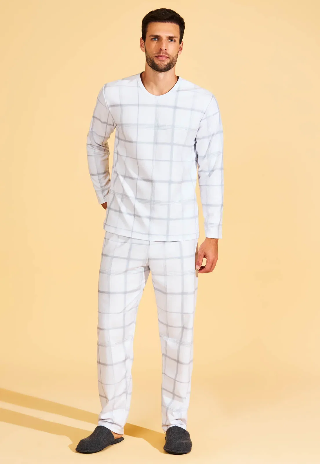 Pijama Longo De Soft Recco