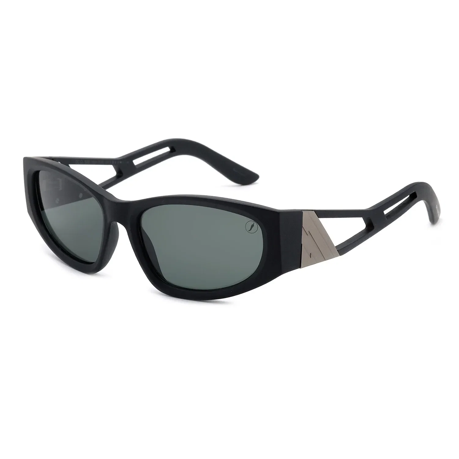 Óculos de Sol Masculino Alok Space Rave Quadrado Verde — imagem 1