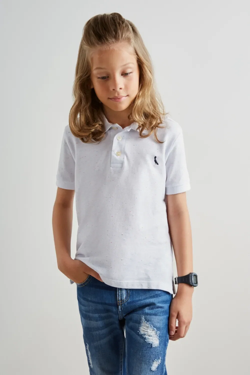 Polo RESERVA MINI Branca