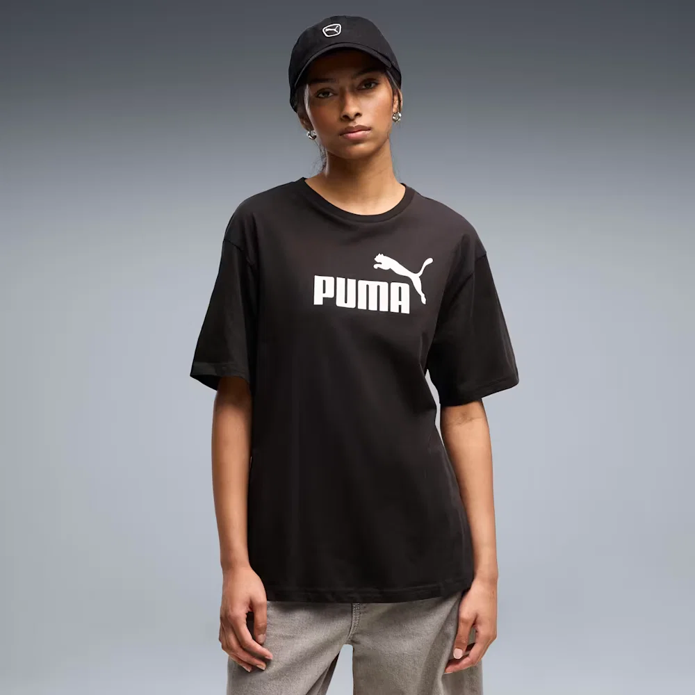 Camiseta Essentials No. 1 Logo Relaxed Feminina — imagem 1