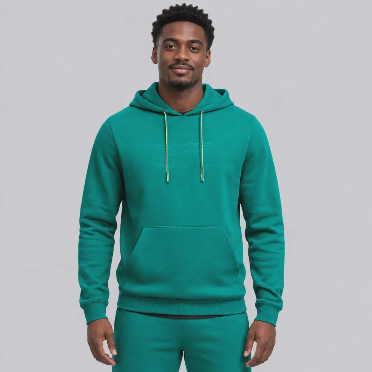 Blusão de Moletom Puma AMF1 Essential Sweat Logo Masculino