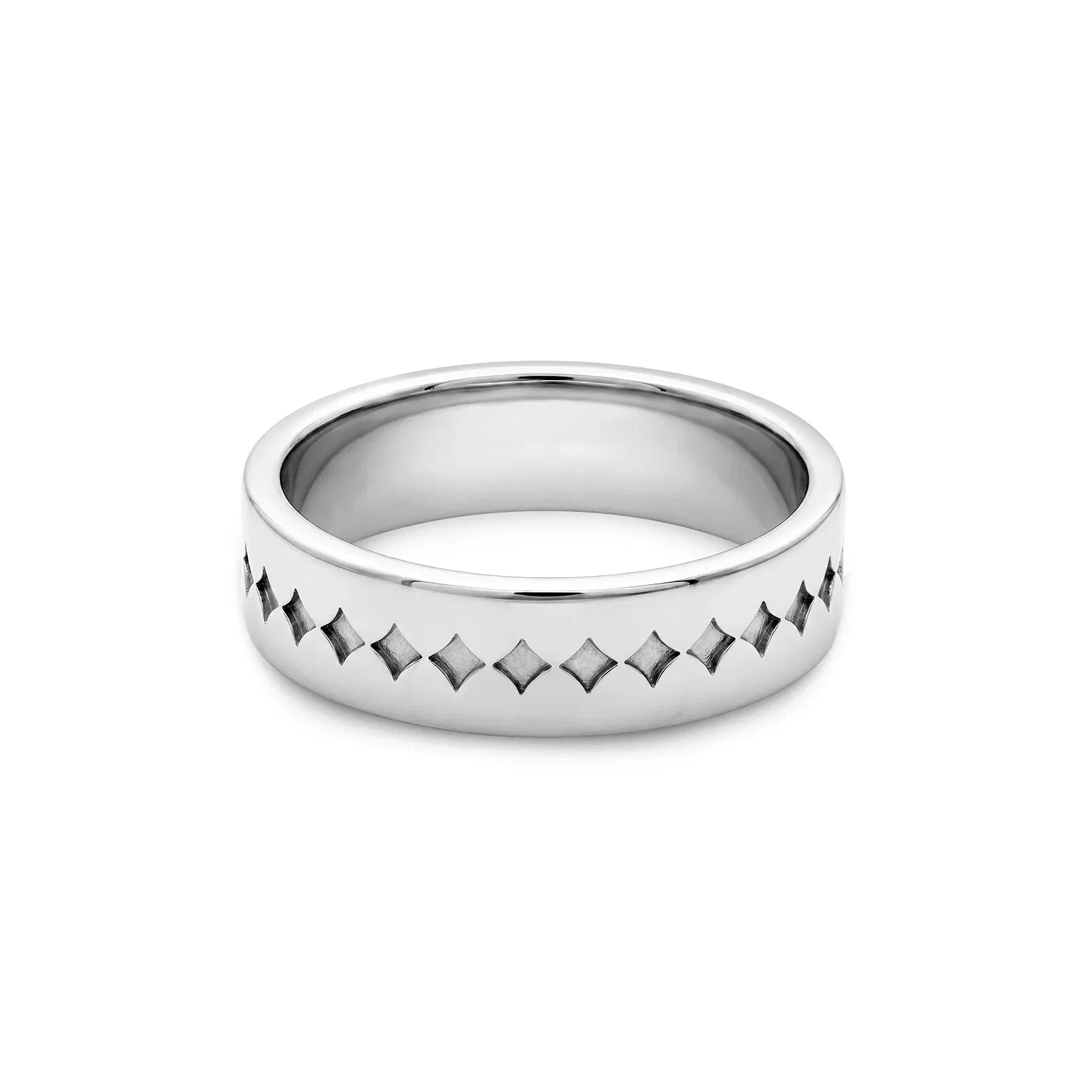 Aliança Life Conexão em Prata 925, 6mm