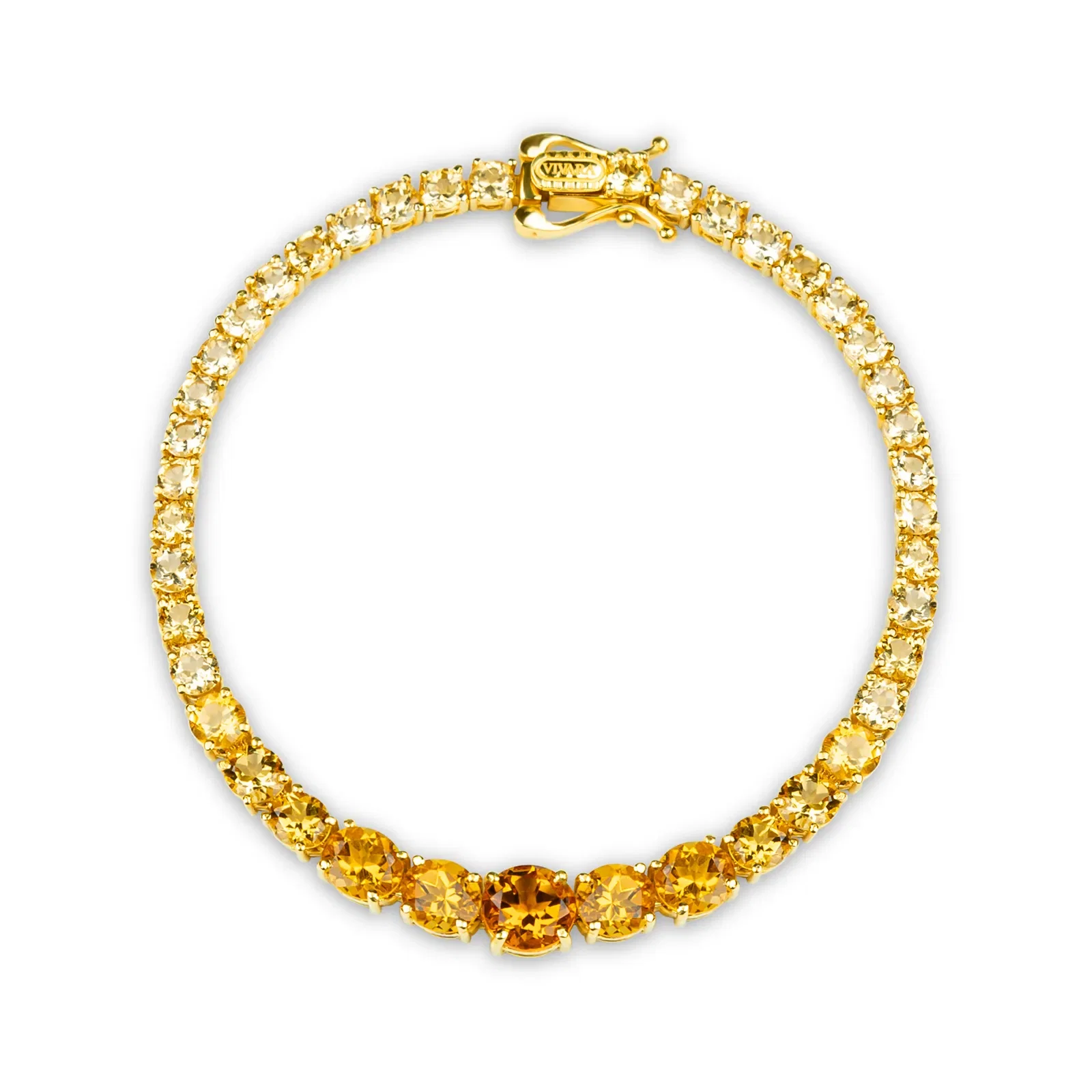 Pulseira Aura em Ouro Amarelo 18k com Citrinos — imagem 1