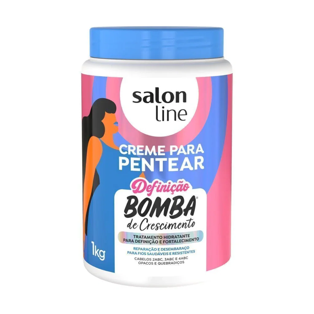 Creme para Pentear Salon Line Definição Bomba de Crescimento 1kg