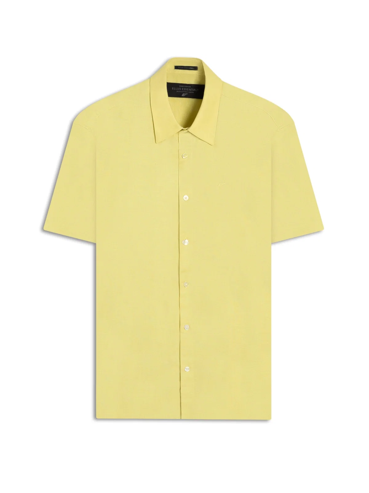 Camisa Linho Blend Surf Ellus Amarelo