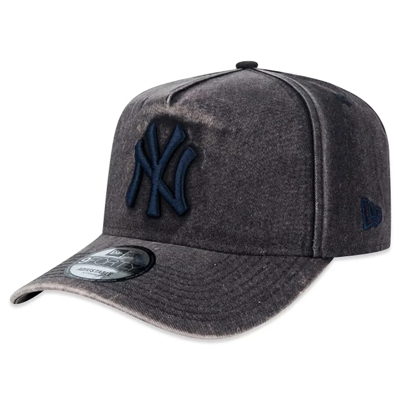 Boné Aba Curva New Era 9FORTY A-Frame New York Yankees MLB Core - Snapback - Adulto
