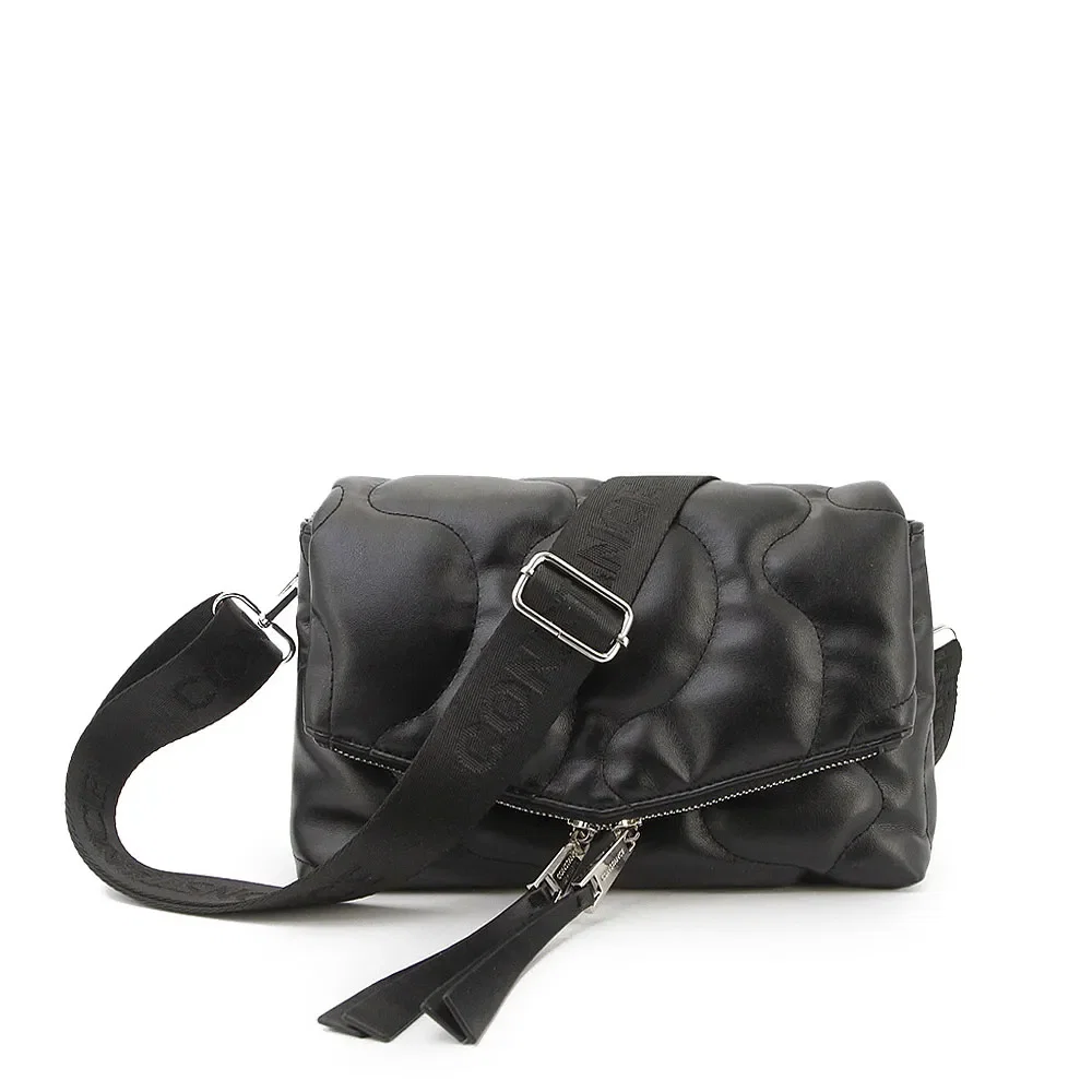 Bolsa Tiracolo Envelope Preta