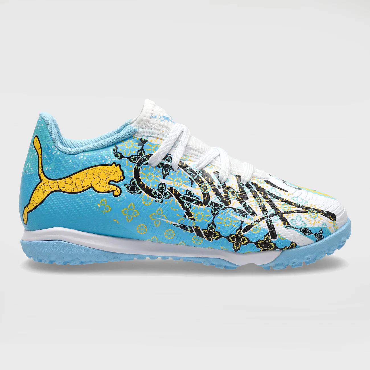 Chuteira Society Infantil Puma Future 9 Play Playmaker TT + MID — imagem 1