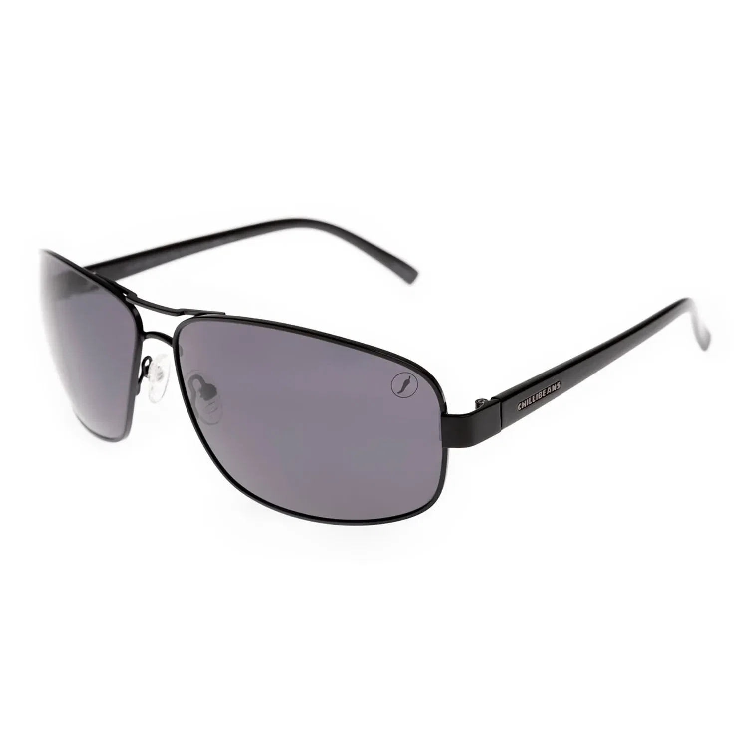 Óculos de Sol Masculino Chilli Beans Clássicos Executivo Polarizado Ônix
