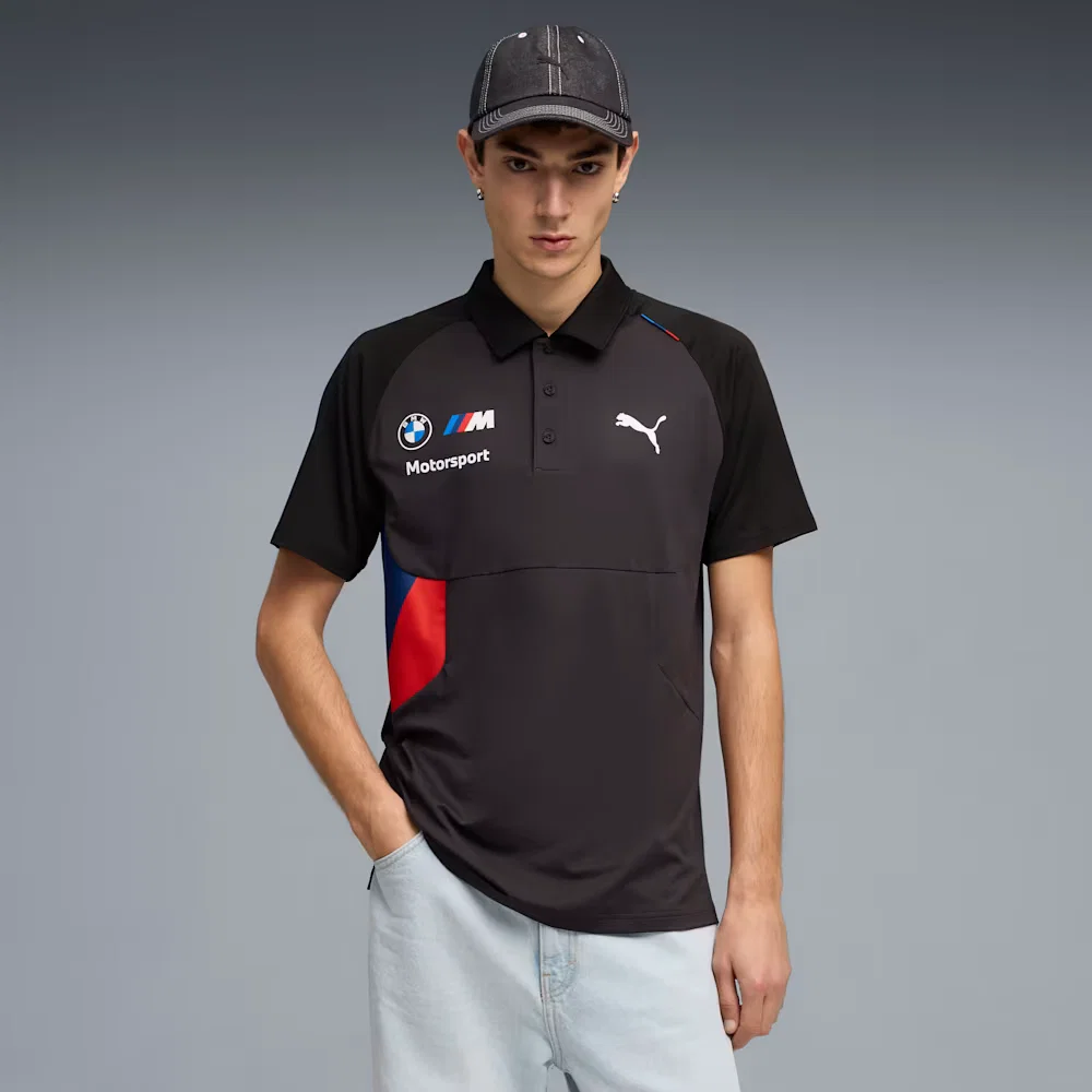 Camisa Polo Pumatech BMW M Motorsport Replica Masculino