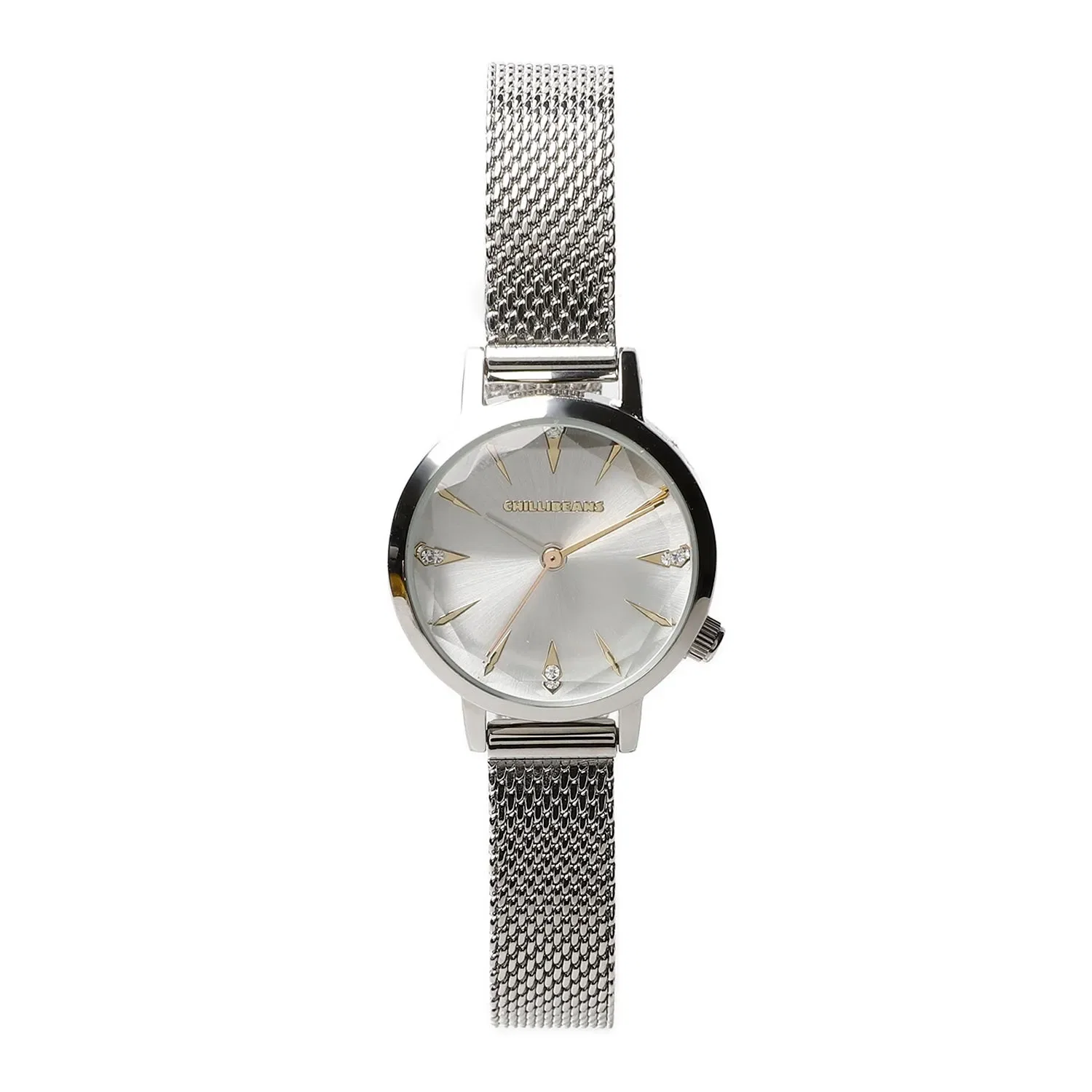 Relógio Analógico Feminino Chilli Beans Metal Prata — imagem 1