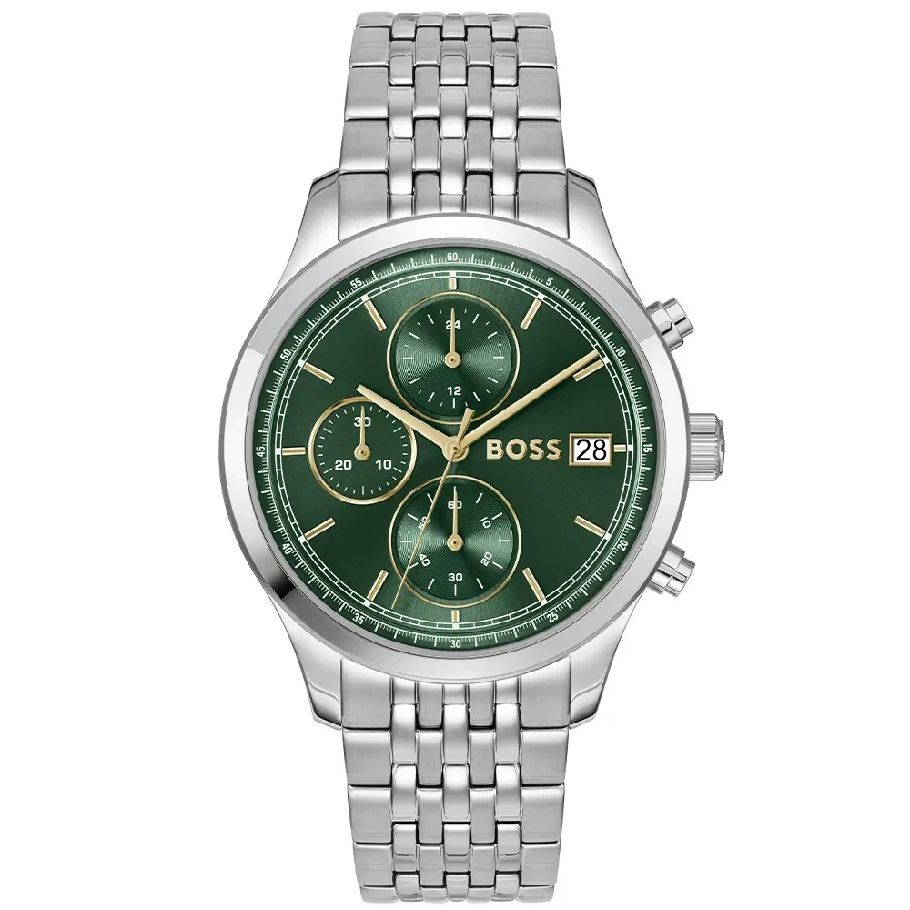 Relógio Boss Stratus Masculino em Aço Prateado 1514330 — imagem 1