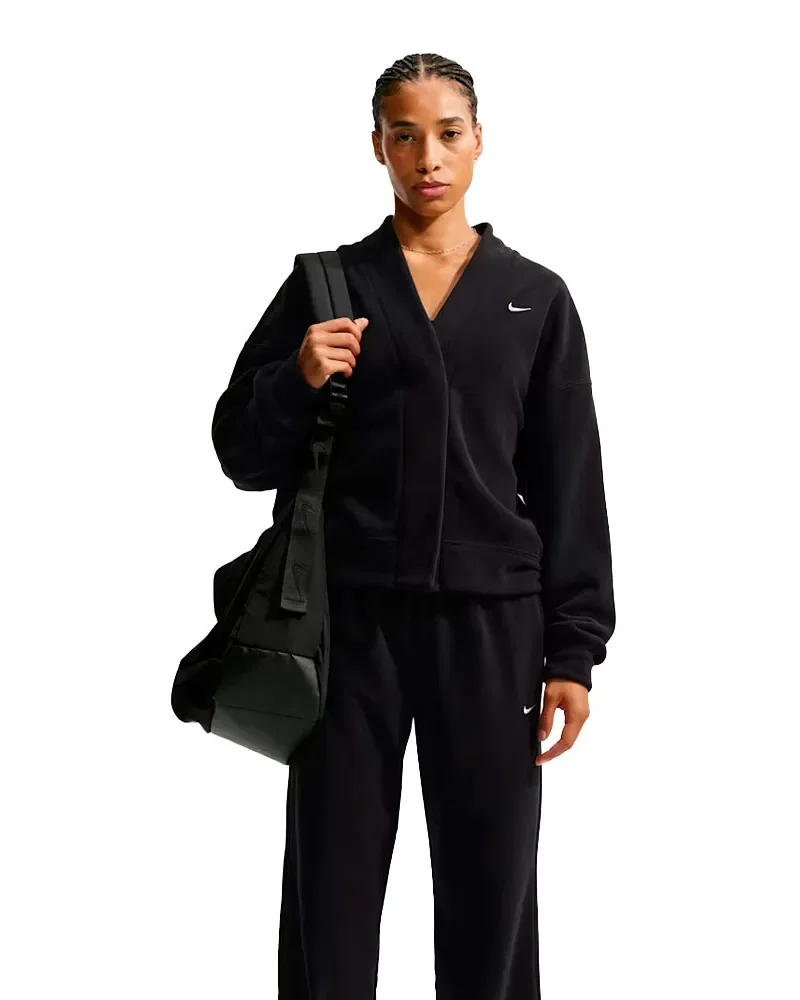 Blusão Nike One Polar Cardigan Feminino