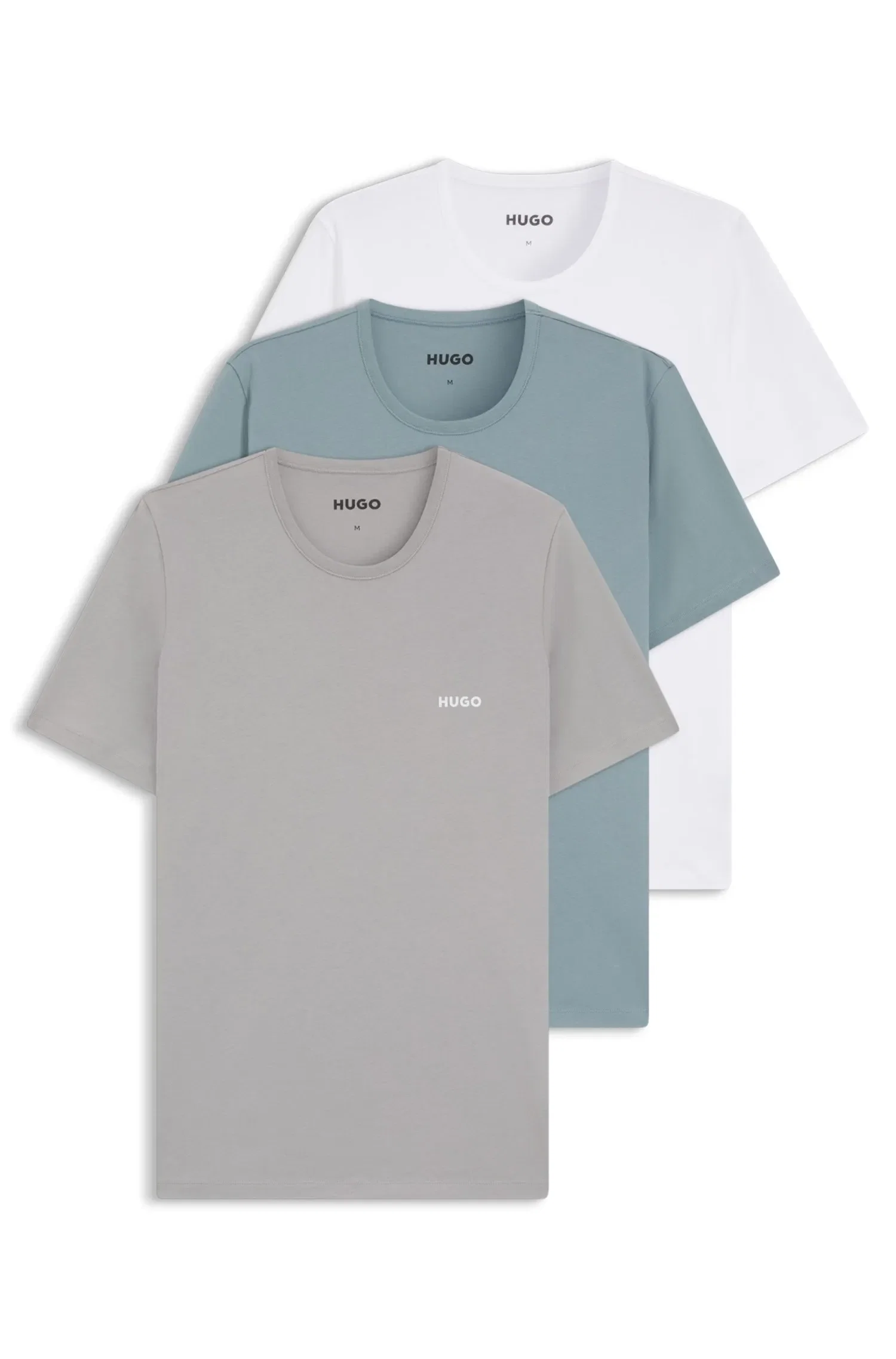 Pack De 3 Camisetas Em Algodão — imagem 1