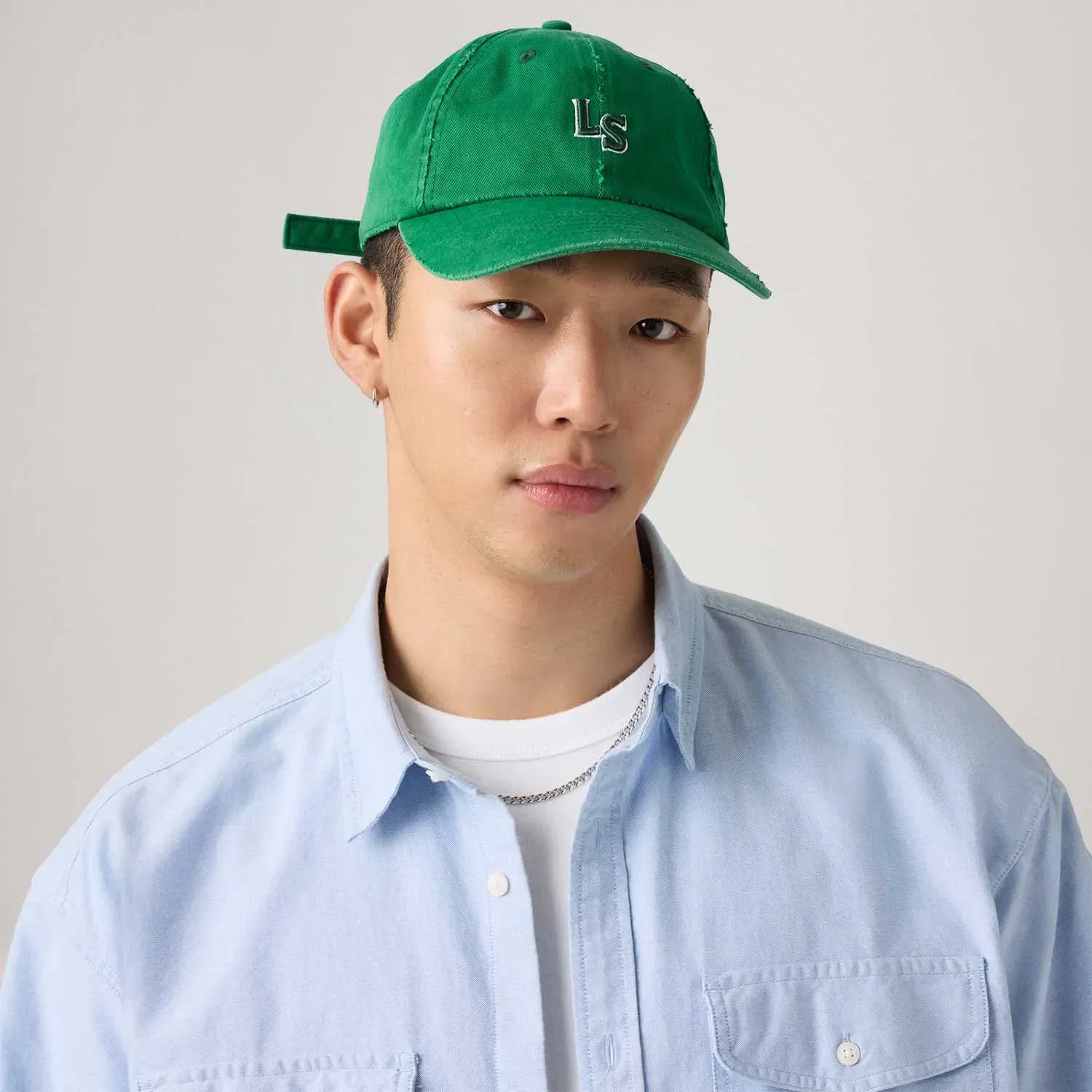 Boné Levi's® LS Monograma Verde - U USA | U BR — imagem 1