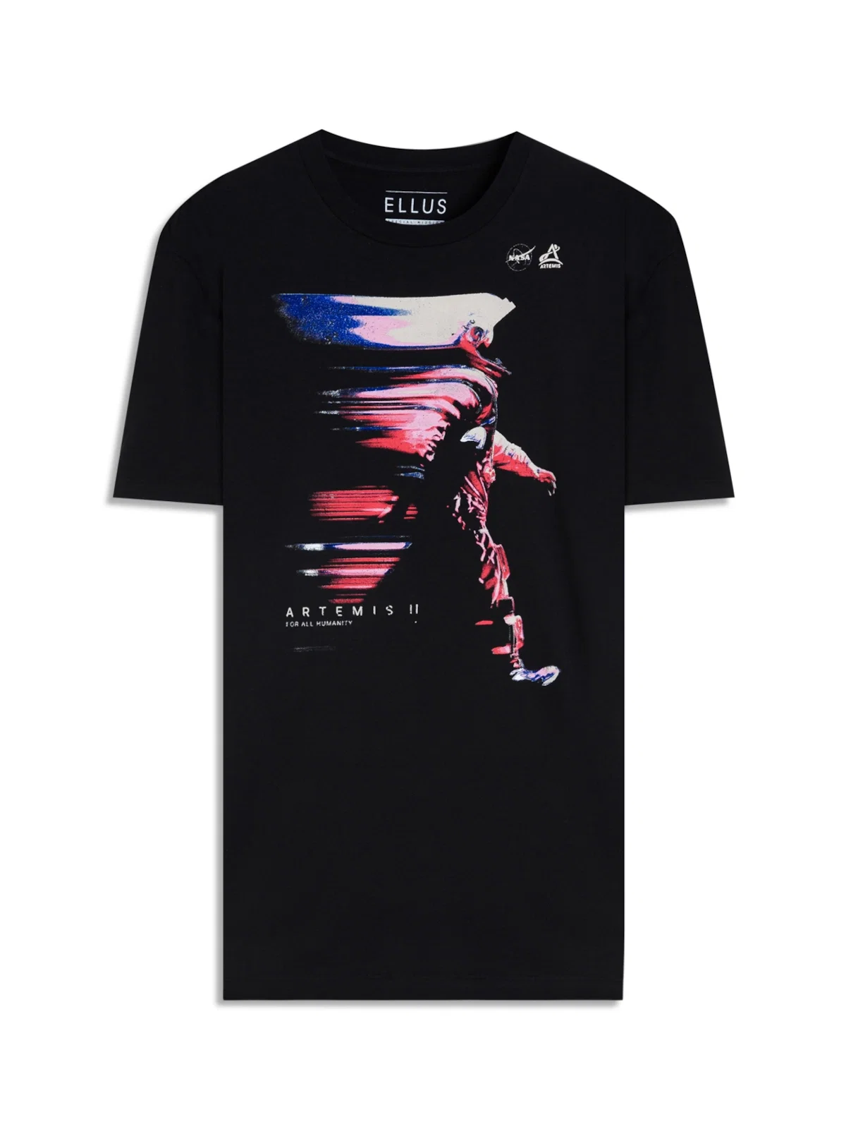 T-Shirt Nasa Artemis Preto