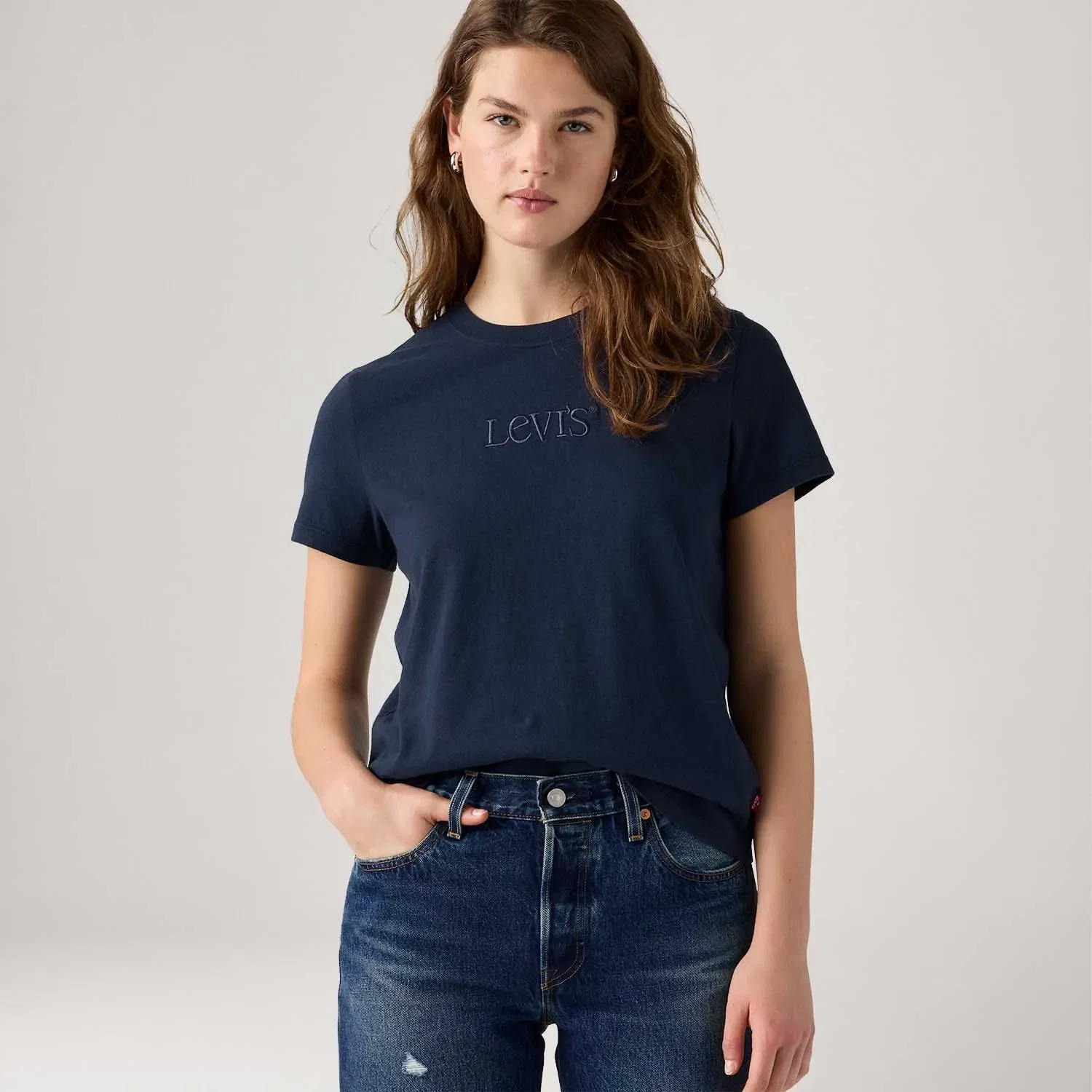Camiseta Levi's® Favorite Graphic Manga Curta — imagem 1