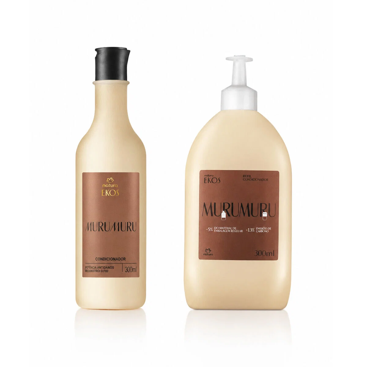 Kit Condicionador Ekos Murumuru + Refil Condicionador Ekos Murumuru 2 produtos de 300 ml — imagem 1