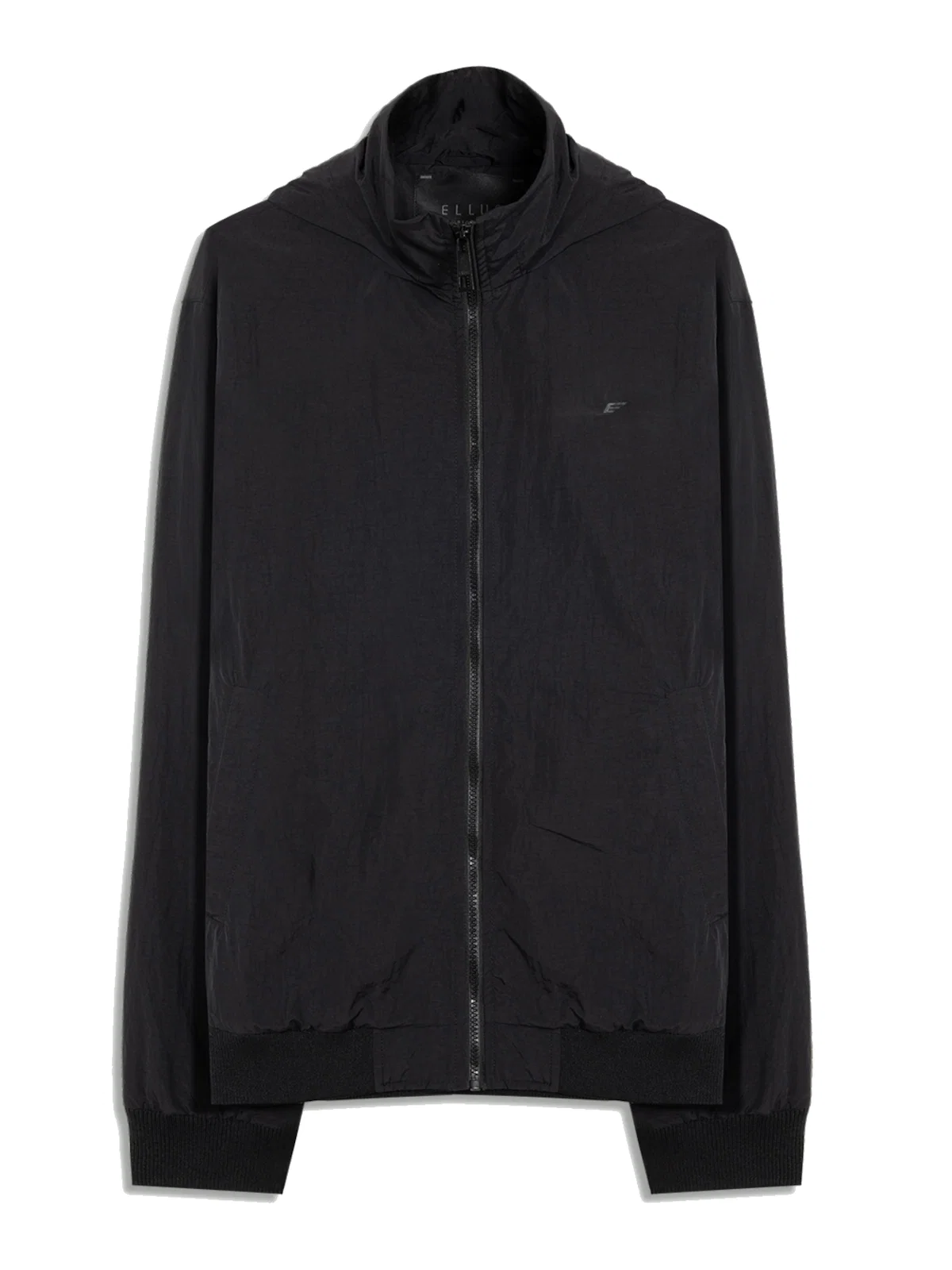 Jaqueta Nylon Crinkle Preto — imagem 1