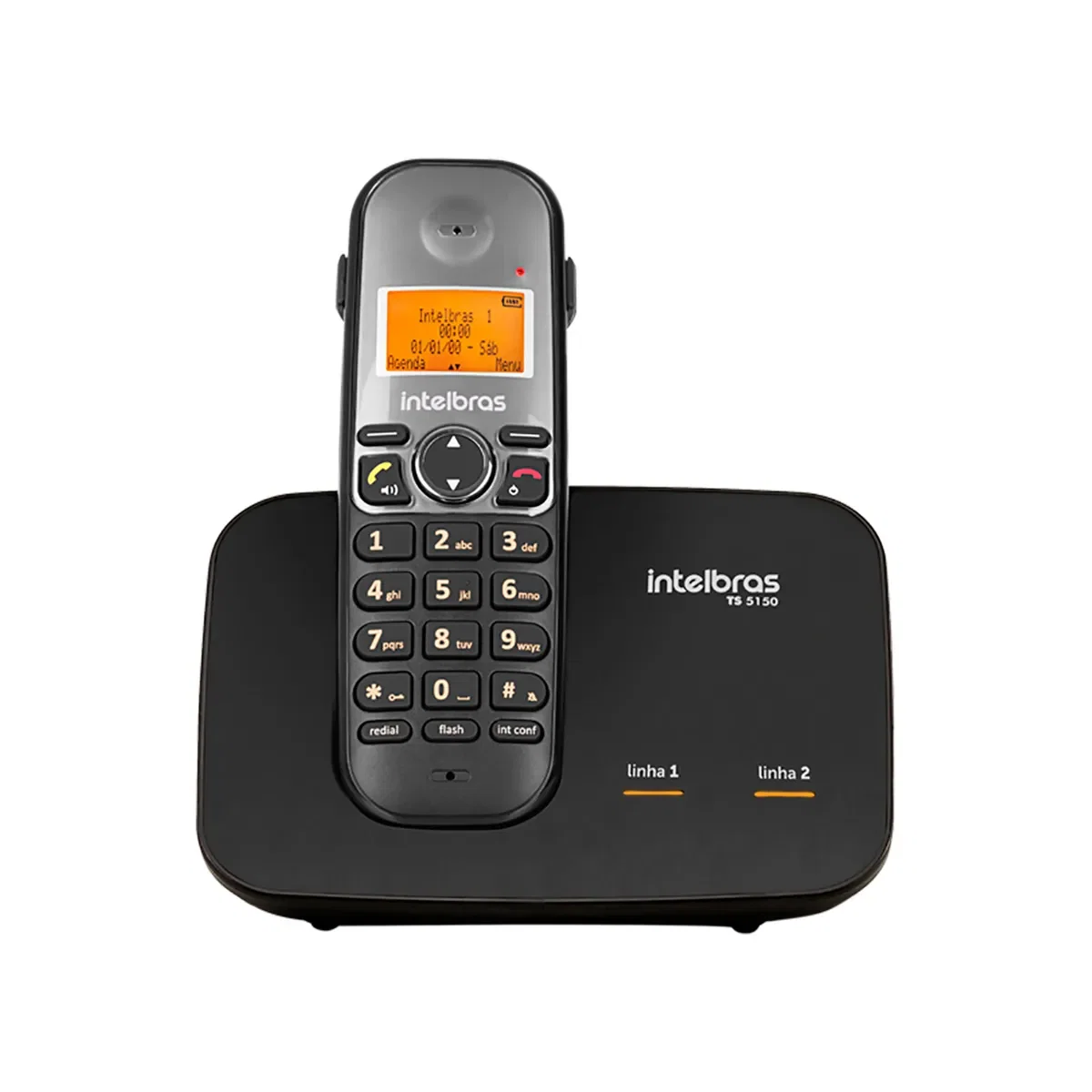 Telefone Sem Fio TS 5150 Preto Intelbras — imagem 1