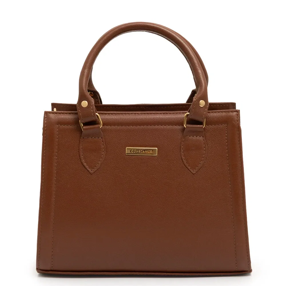 Bolsa Tote Couro Caramelo