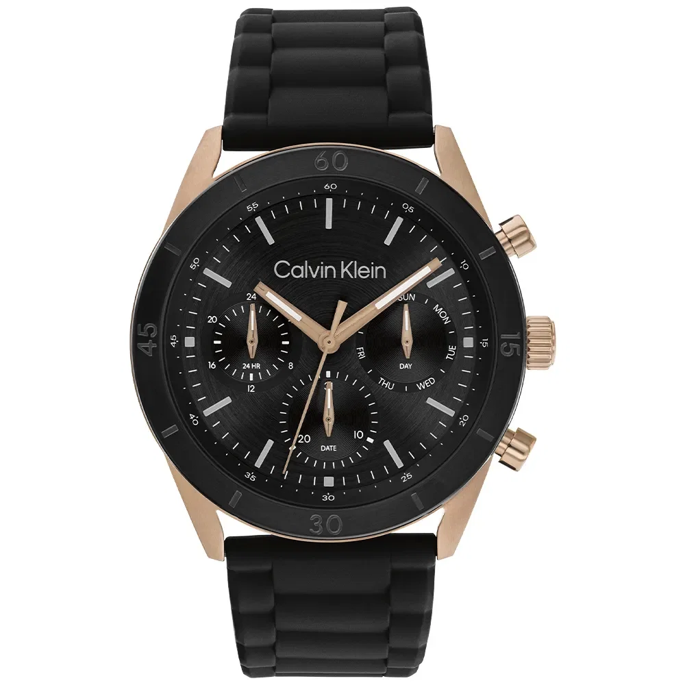 Relógio Calvin Klein CK Performance Masculino em Borracha Preta 25200567 — imagem 1