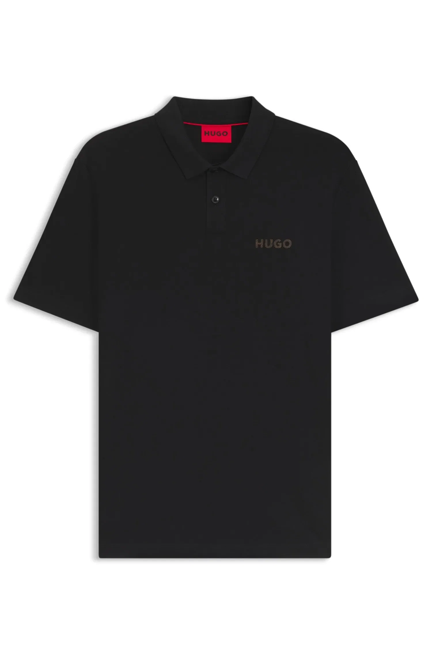 Polo De Algodão Piqué Com Aplicação De Logo — imagem 1