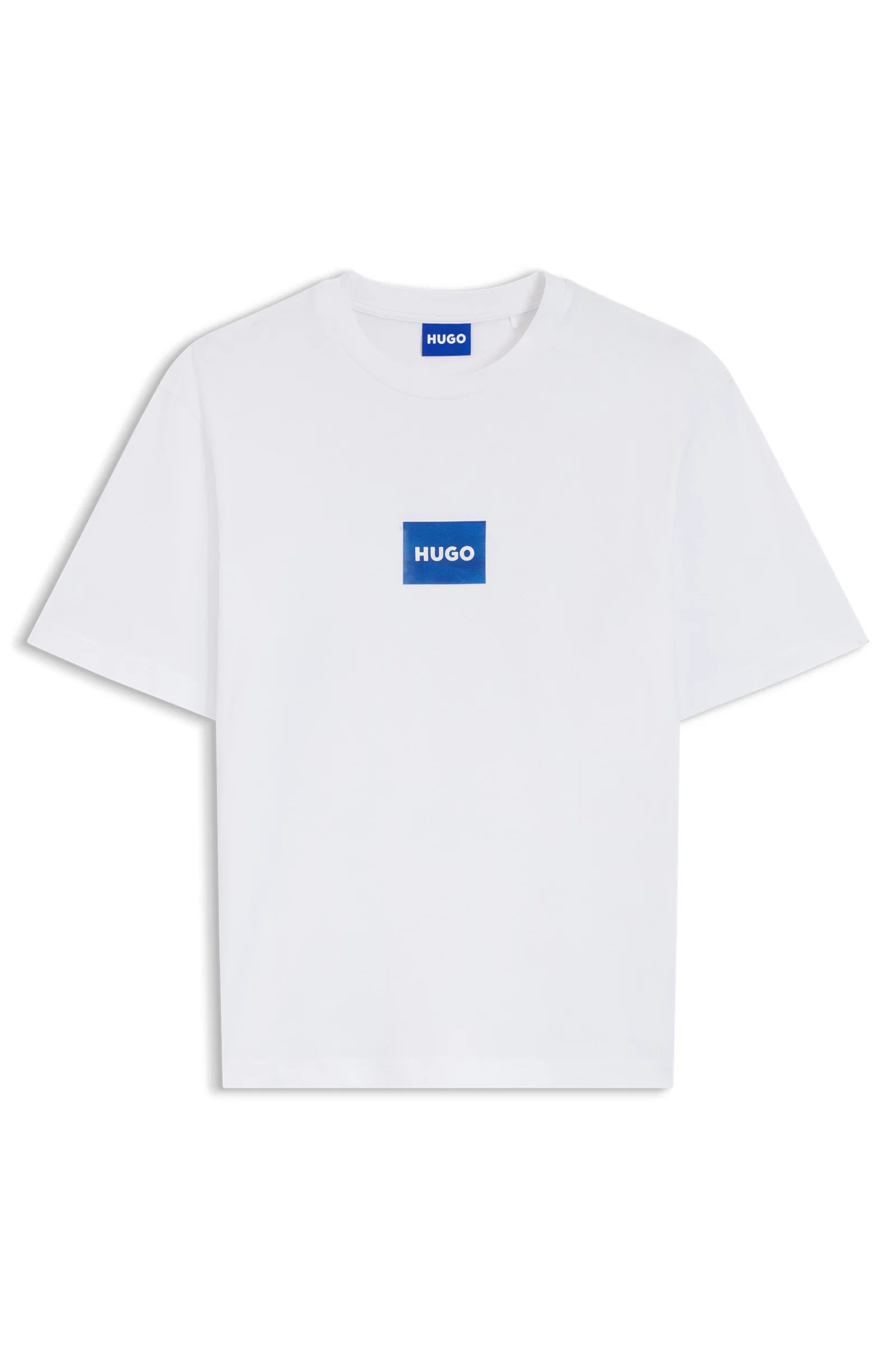 Camiseta De Algodão Com Estampa De Logo