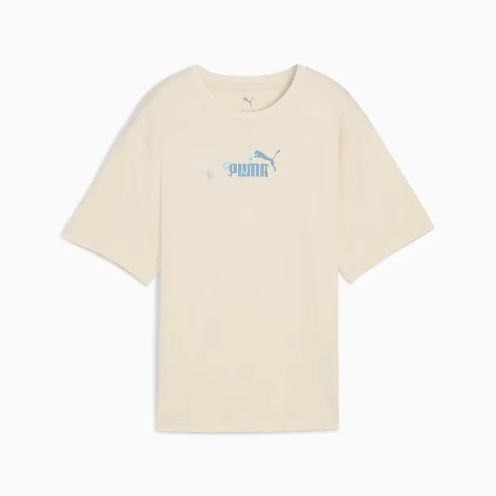Camiseta Essentials Nature 2.0 Relaxed Graphic Feminina — imagem 1