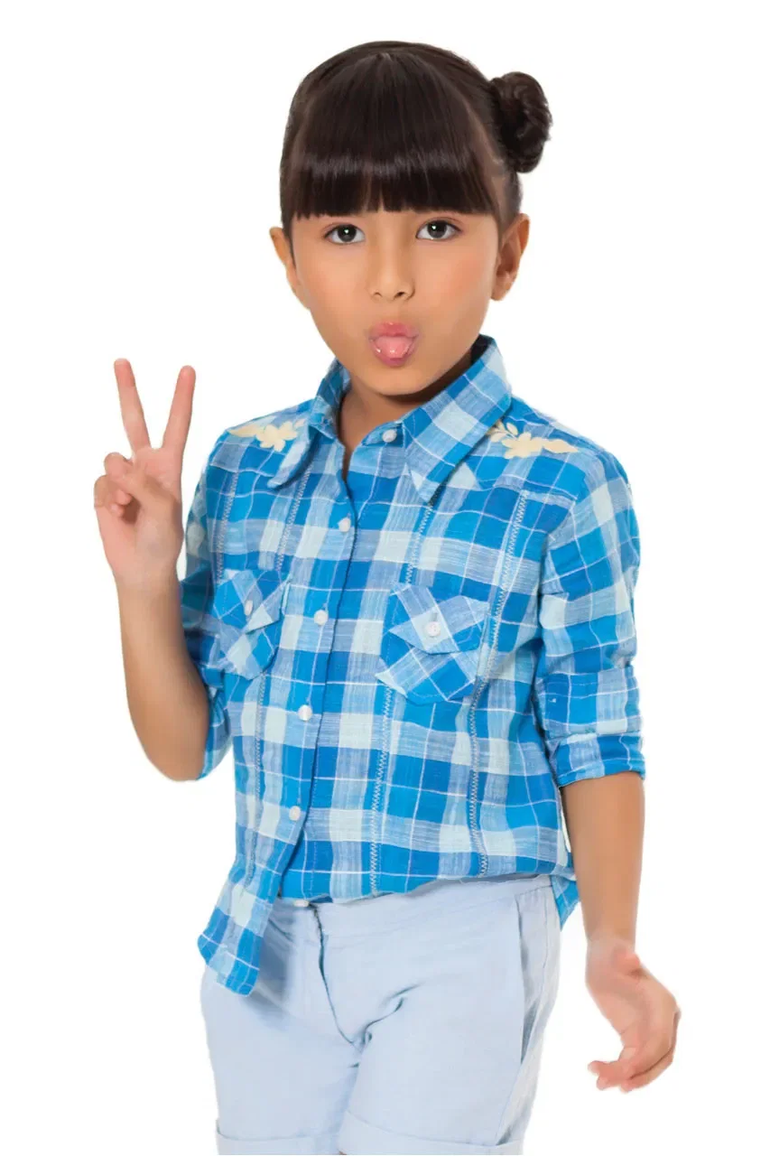 Camisa Xadrez Menina