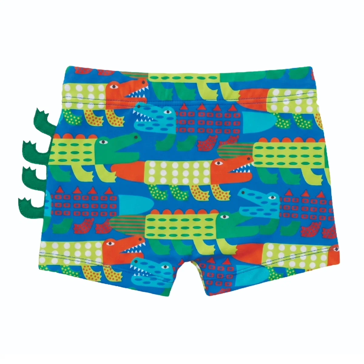 Shorts Praia Kids Crocodilo Elastano Proteção Uv 50+ Tip Top