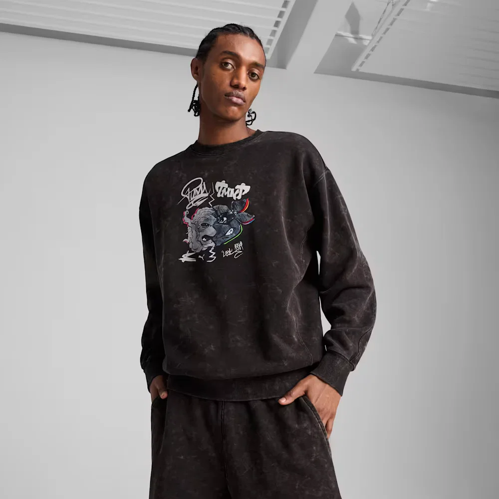 Moletom Relaxed Graphic Puma x TMNT Masculina