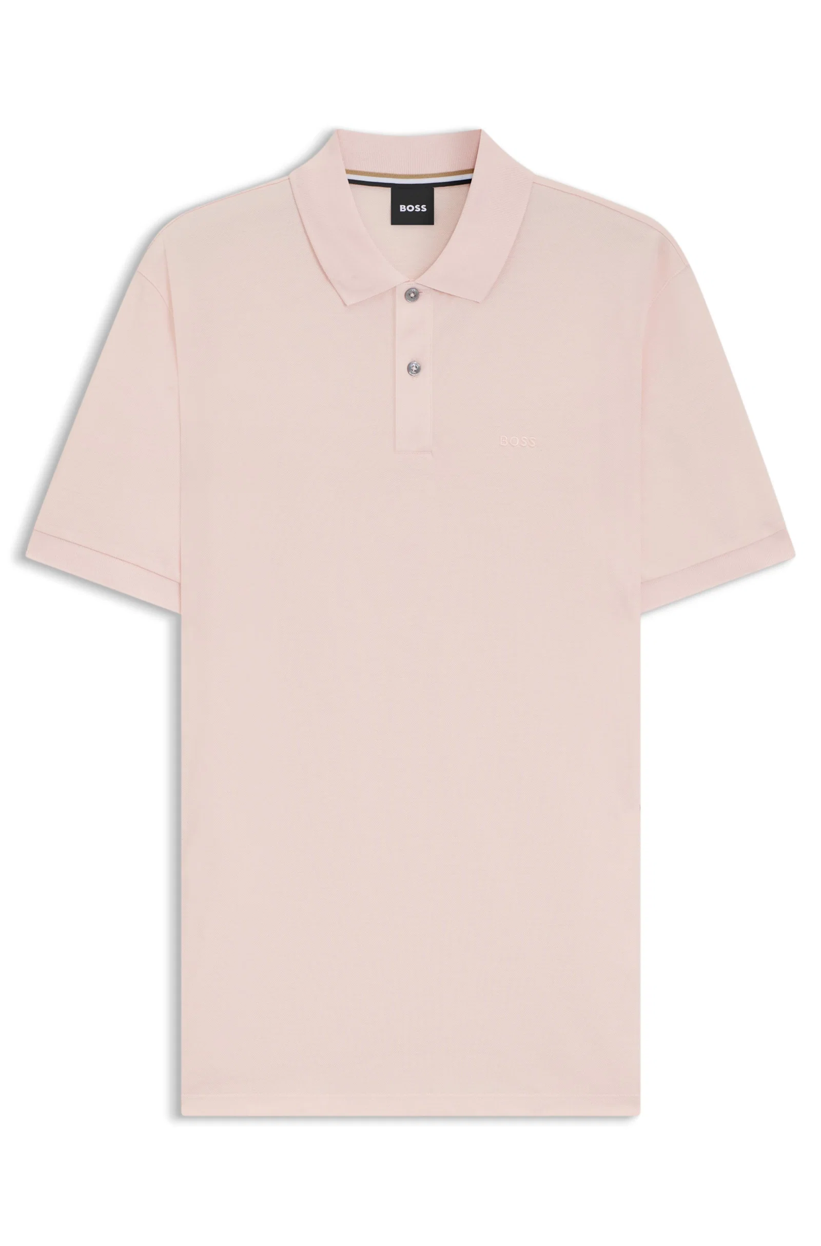 Polo Pallas Regular Fit Em Algodão Com Logo Bordado