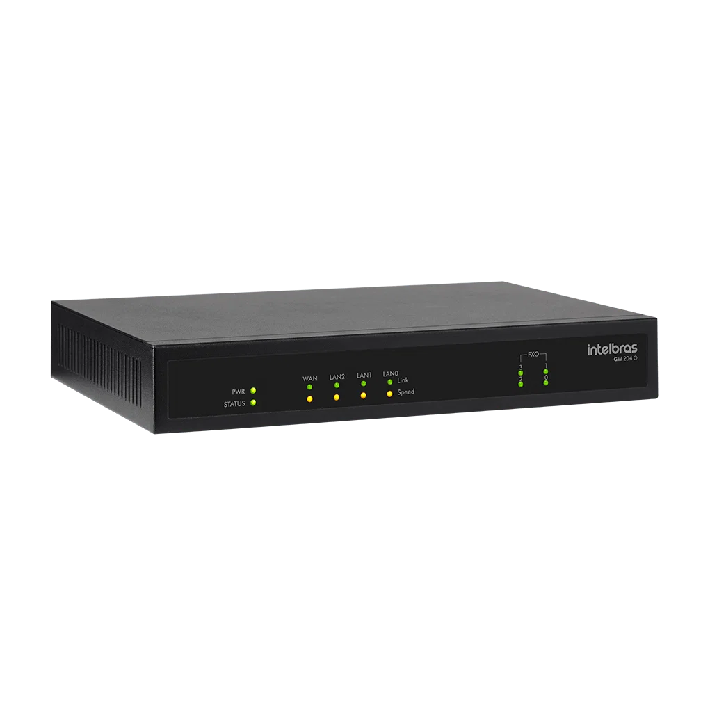 Gateway de Voz GW 204 O Intelbras