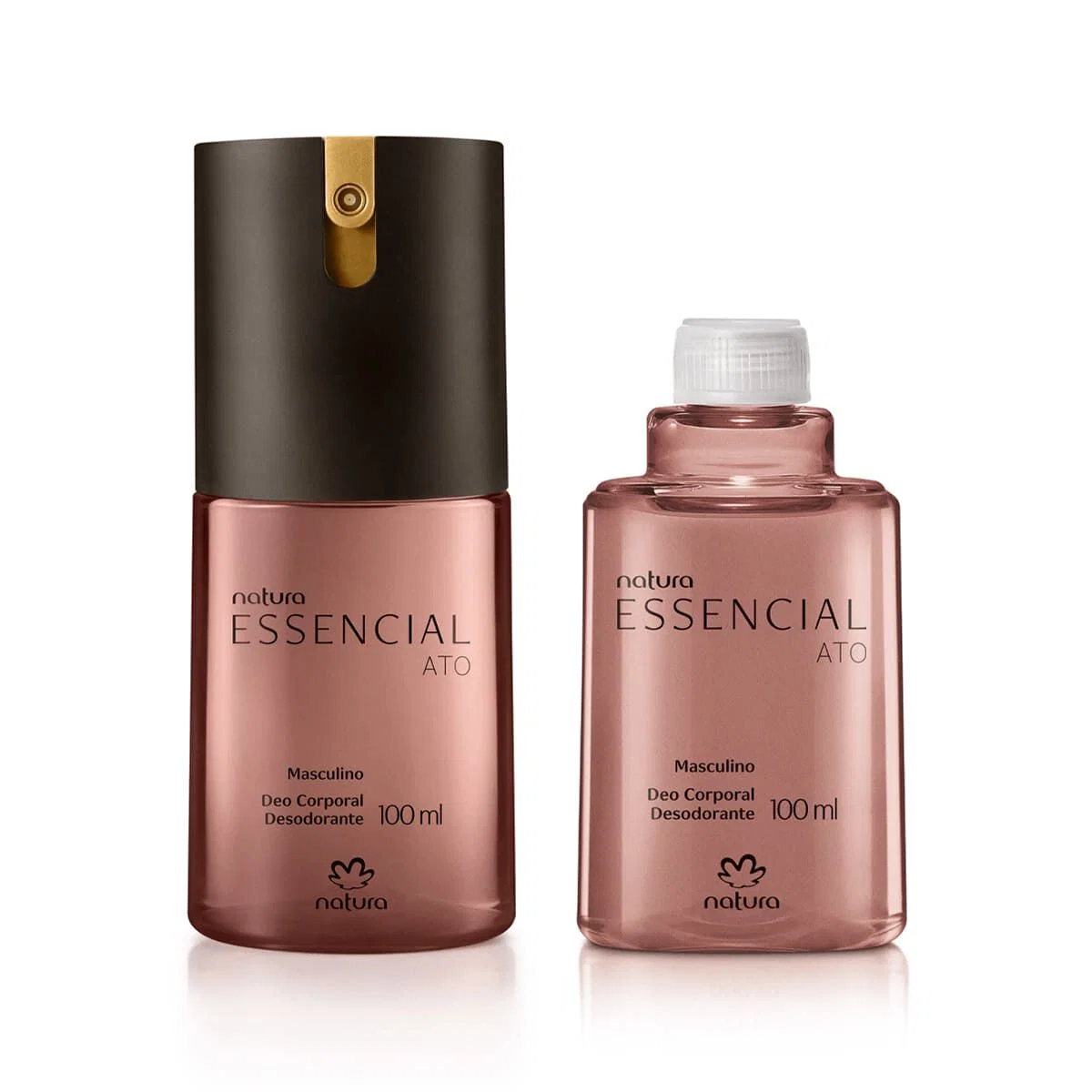 Kit Desodorante Corporal Essencial Ato Masculino com Refil — imagem 1