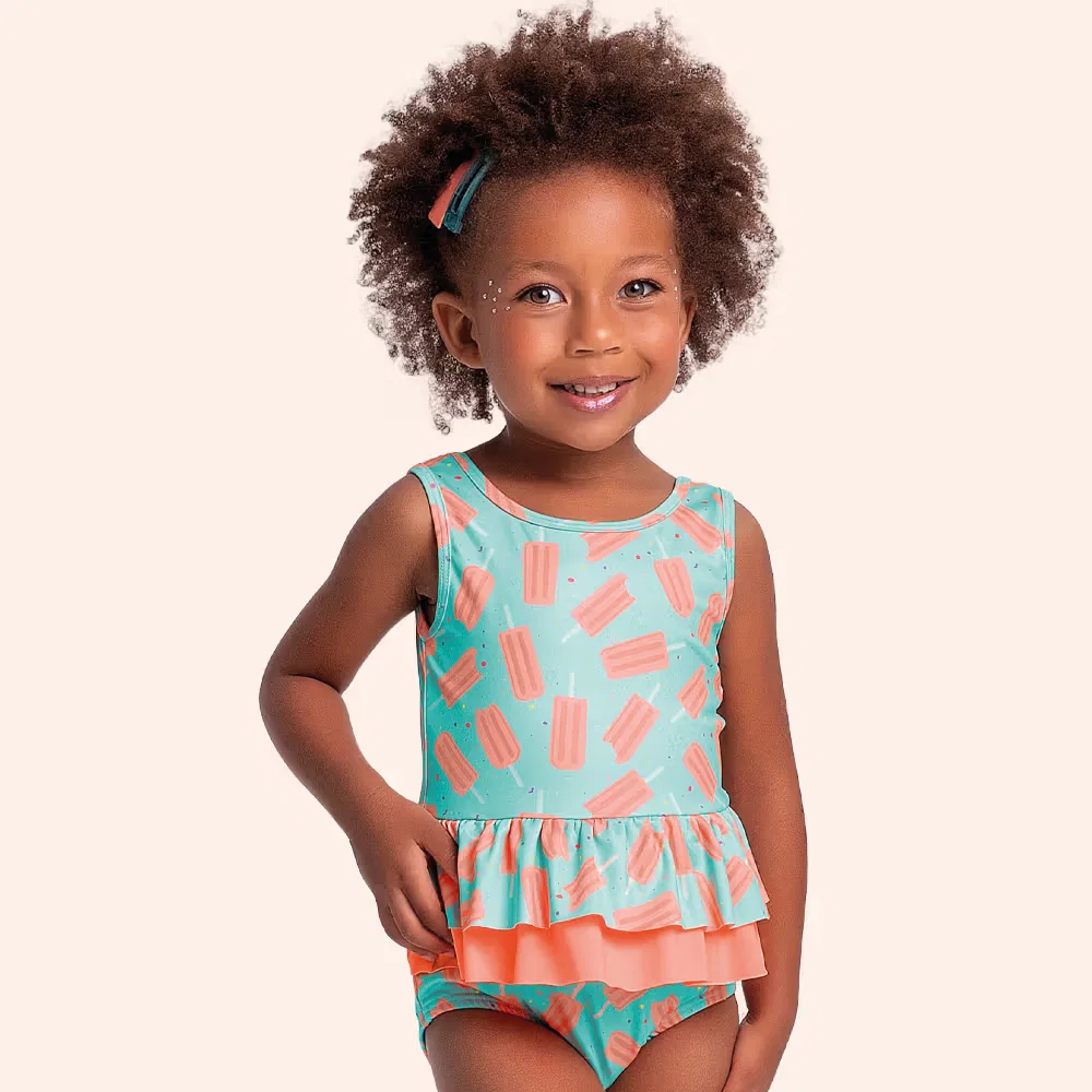 Maiô com estampa sublimada e forro em cotton poliéster — imagem 1