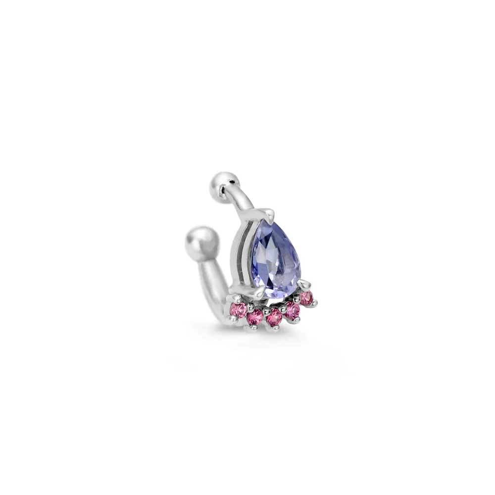 Piercing Life Iolitas Lilás e Rodolitas Rosas — imagem 1