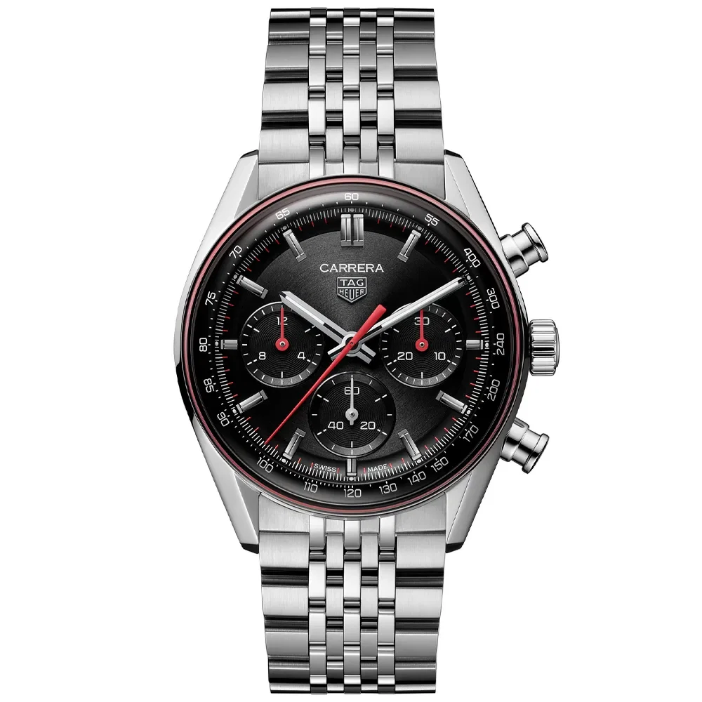 Relógio Tag Heuer Carrera Automático Masculino em Aço Prateado CBS2114.BA0053 — imagem 1